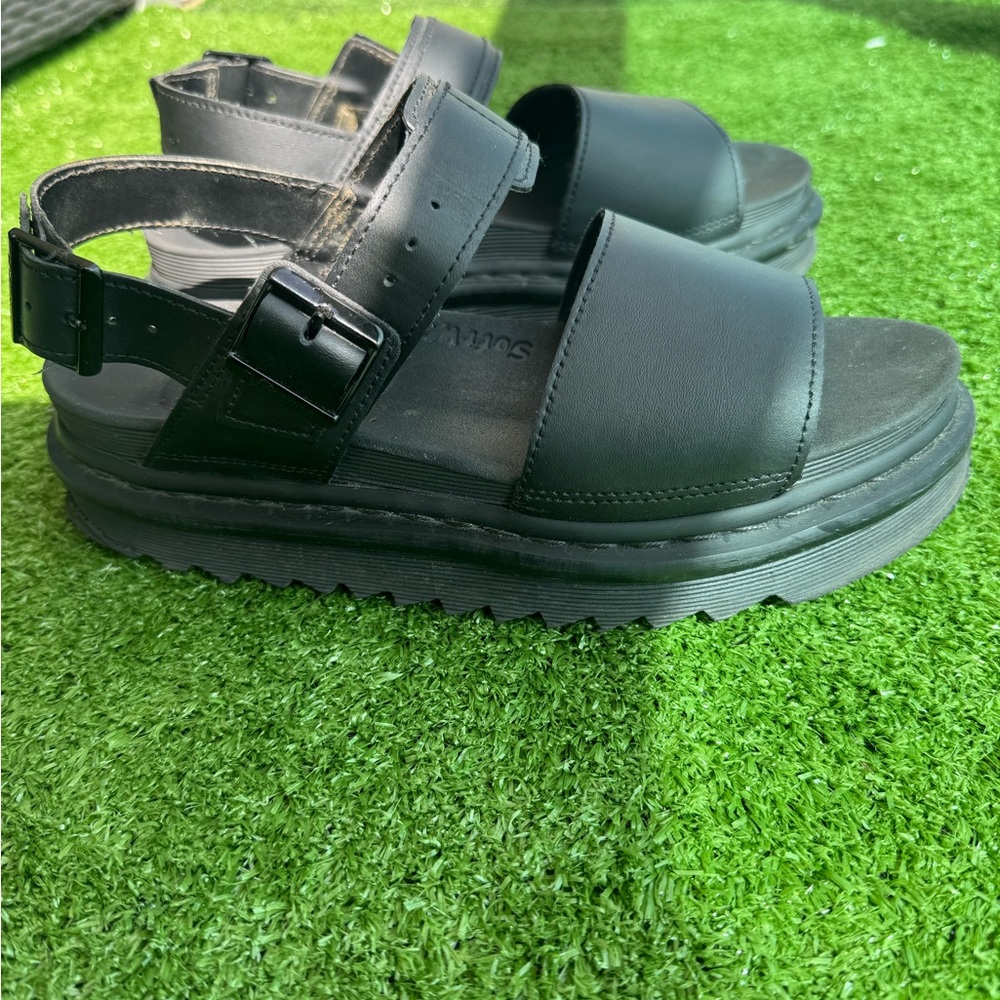 Dr. Martens Black Sandals with Buckle - Picture 3 of 10